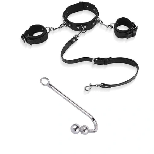 Anal Collar Hook 5334 Beaded and Cuffs Elegant with 1217